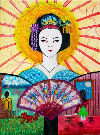 New Painting- Geisha (A Choice of Life?)